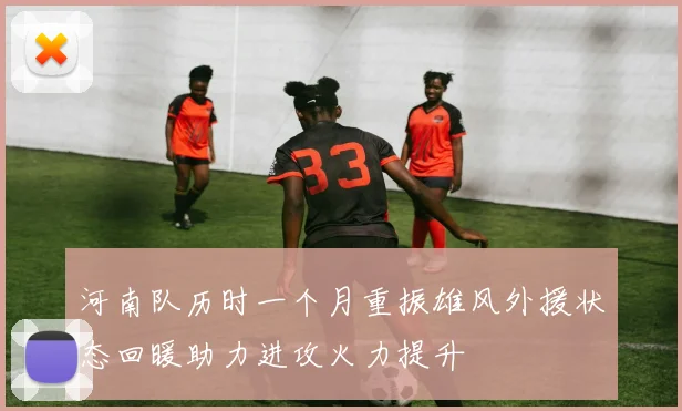 河南队历时一个月重振雄风外援状态回暖助力进攻火力提升